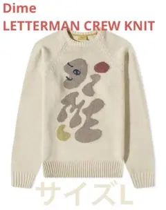 2185 Dime ダイムニットセーターXLオフホワイト