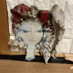 珍しい座姿の、布袋様。7-030