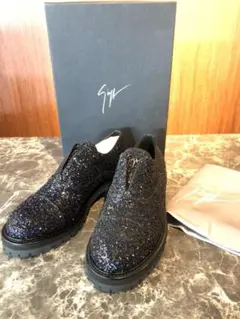 GIUSEPPE ZANOTTI みやすく ×G-DRAGONグリッター スリッポン