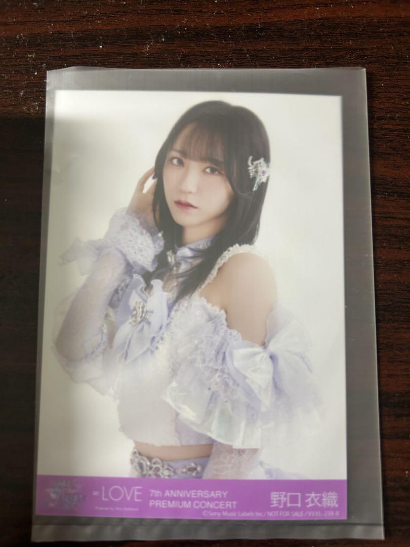 ＝LOVE イコラブ　2周年　抽選会　B賞　チェキ　野口衣織　② LOVE イコラブ 2周年 抽選会 B賞 チェキ 野口衣織 イコラブ