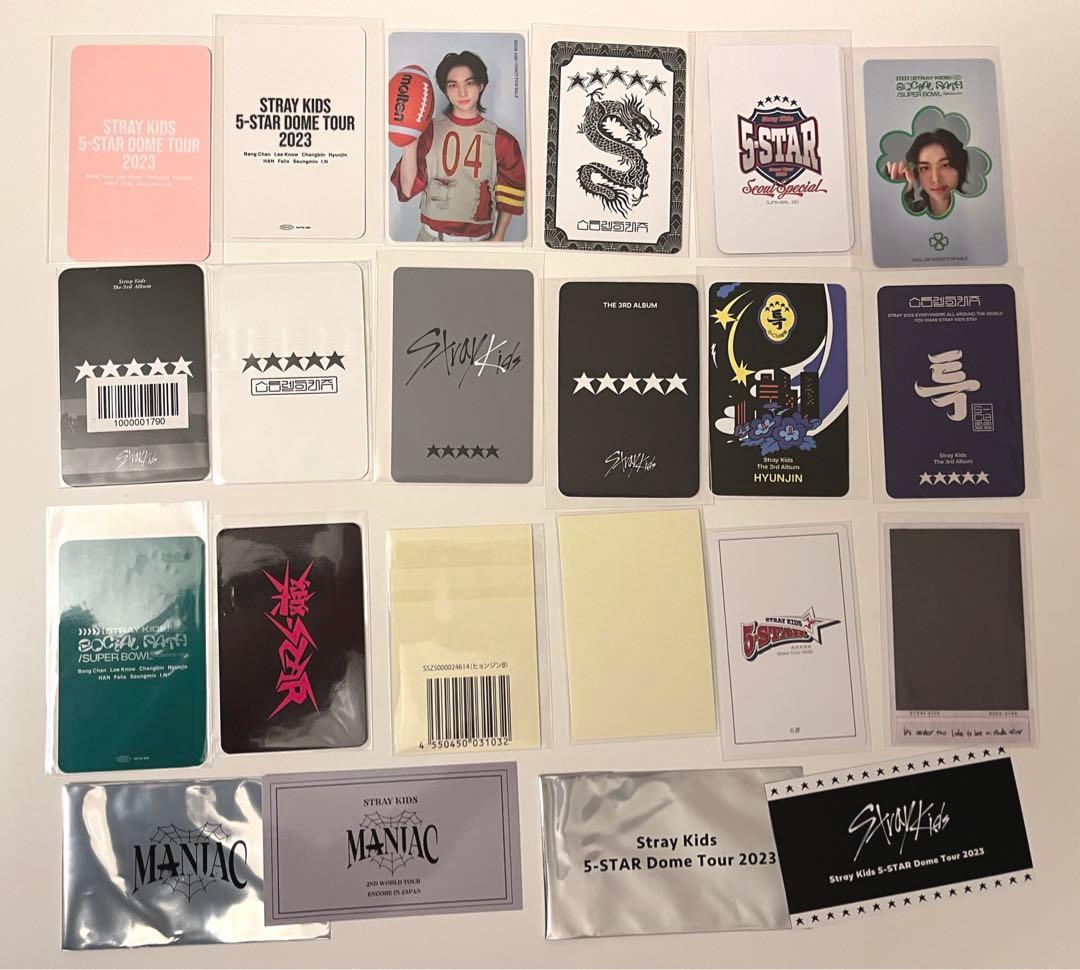 straykids hyunjin ヒョンジン グッズ セット売り まとめ売り】Stray Kids ヒョンジンセット ヒョンジン straykids