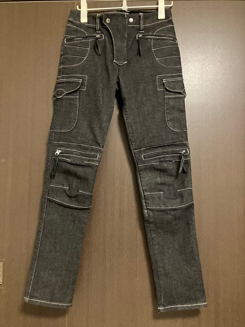 Maxfritz マックスフリッツ ラバーコートジョッキーパンツ 美品