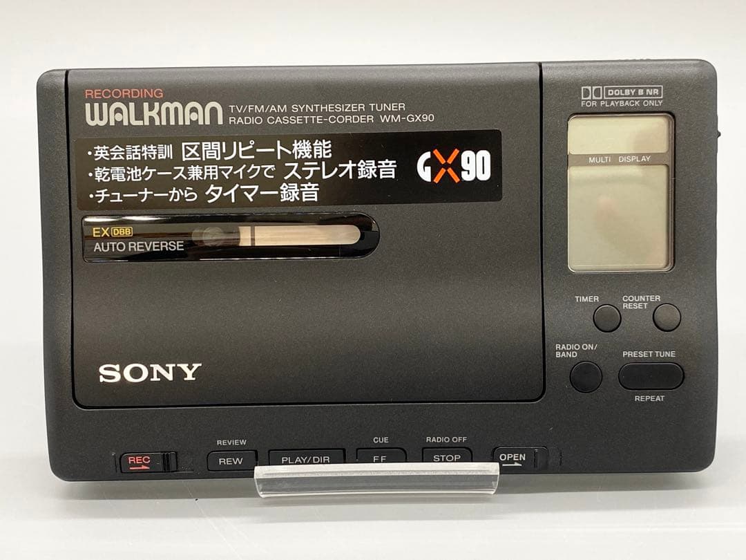 SONY WM-GX90 カセットプレーヤー SONY 被さり WALKMAN ☆WM-D3