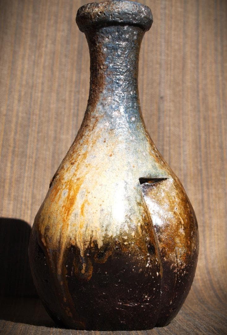 大岩智之 黒備前徳利 備前焼 酒器 徳利 ぐい呑 盃 酒碗 新品未使用