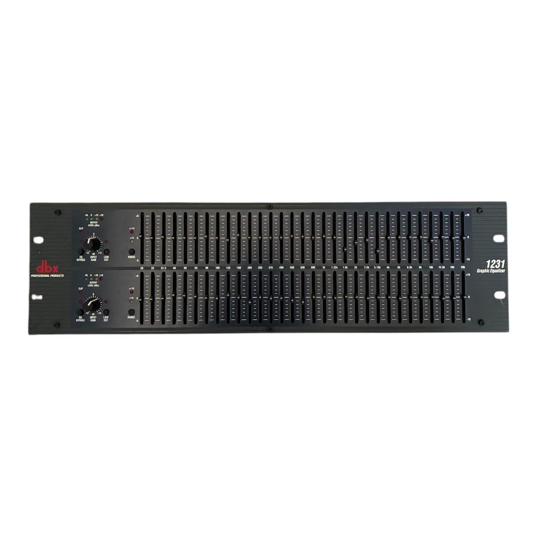 DBX 1231 グラフィックイコライザー 動作確認済 JChereメルカリ購入代行：DBX 1231 グラフィックイコライザー