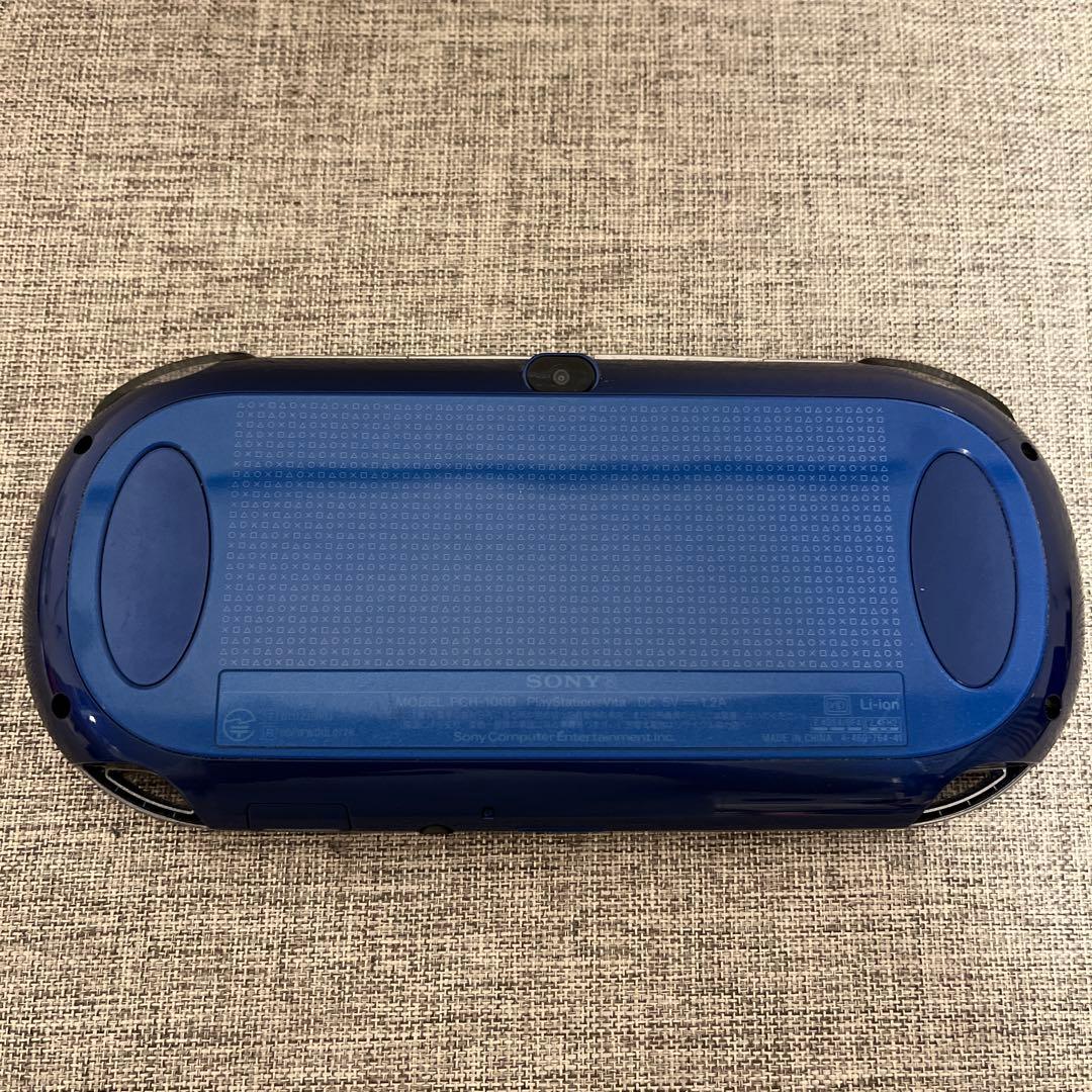 JChereメルカリ購入代行：【美品】PS Vita 本体 ブルー 16GBメモリーカード