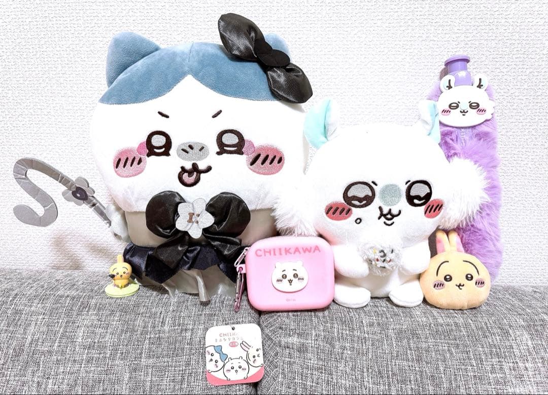 ちいかわ モモンガもぐもぐぬいぐるみ2種10個まとめ売り ちいかわ