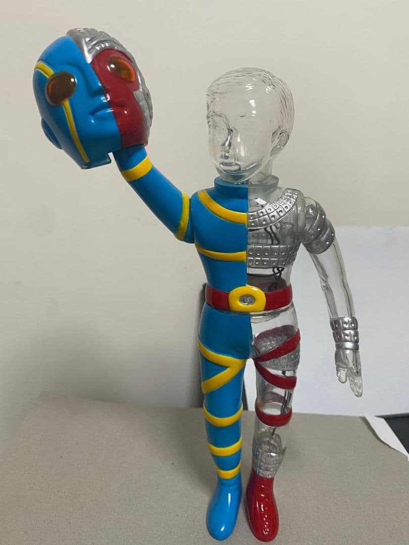 在庫最後 人造人間キカイダー ソフビ 黒色の目 25cm 2025年最新