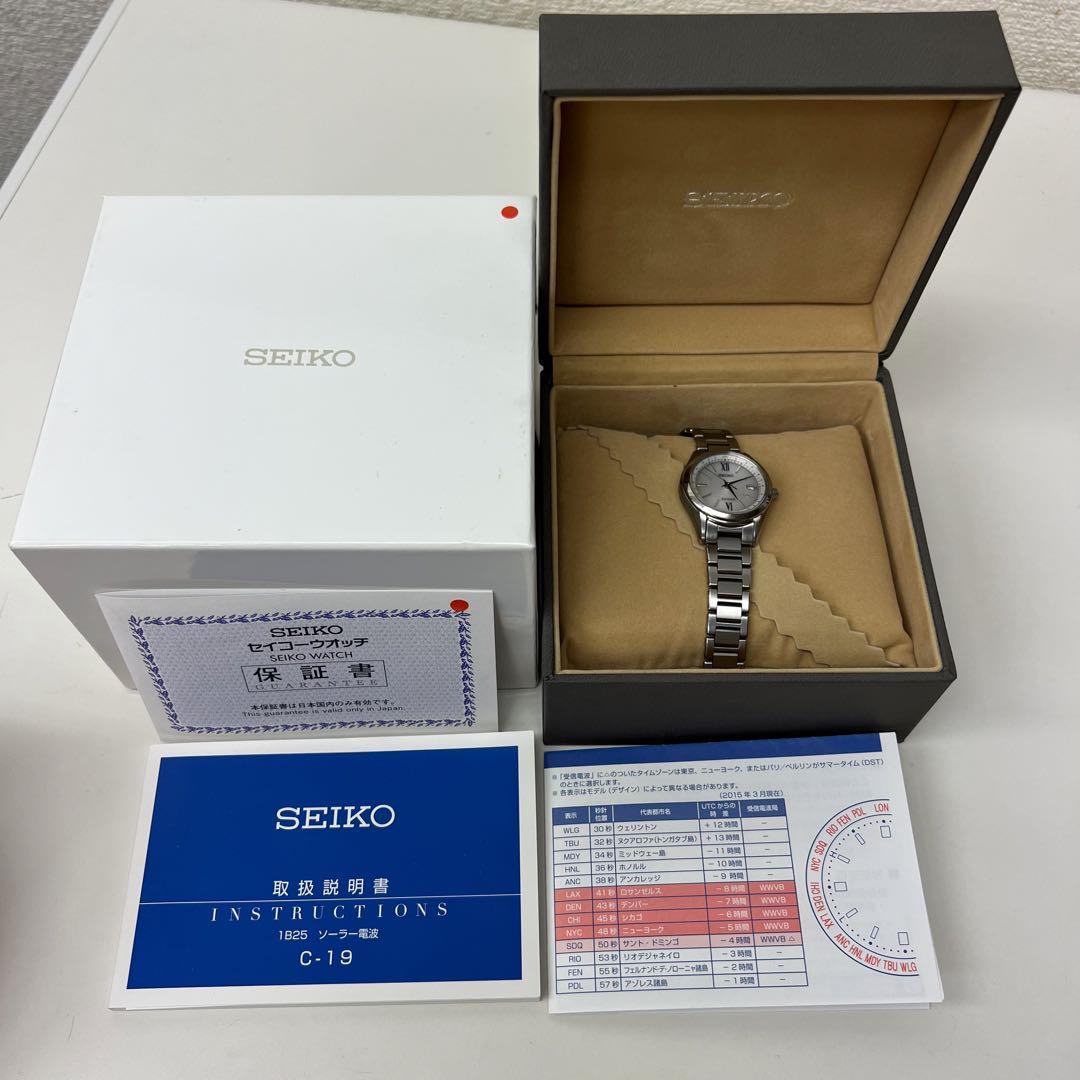 美品 SEIKO エクセリーヌ SWCW115 レディース 1B25-0AT0 美品 SEIKO エクセリーヌ SWCW115 レディース 1B25-0AT0 - メルカリ