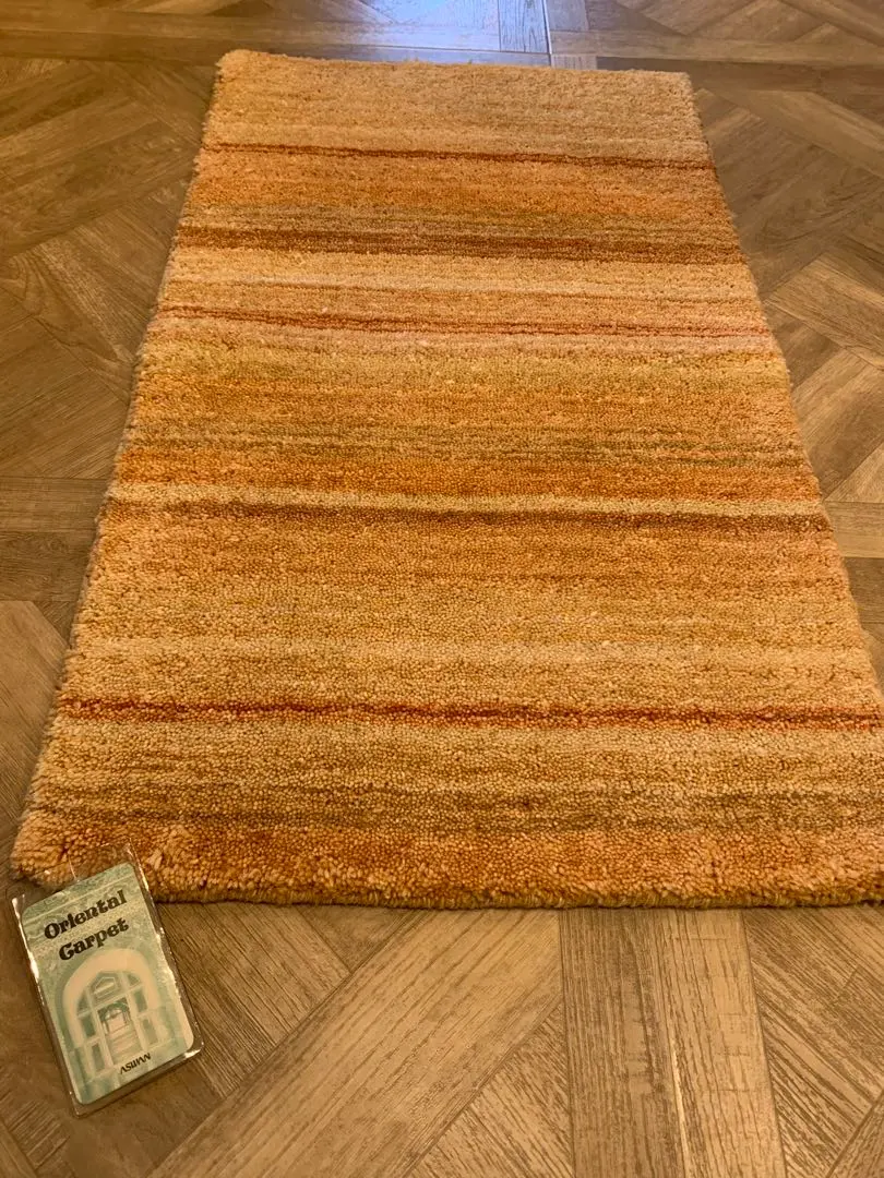 Oriental Carpets ウール100% オレンジ系 グラデーション