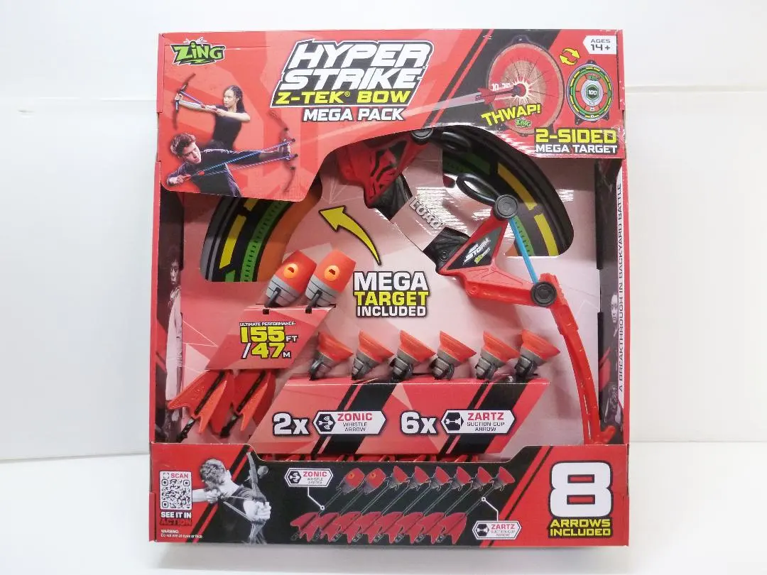 ZING HYPER STRIKE Z-TEK BOW MEGA PACK 赤