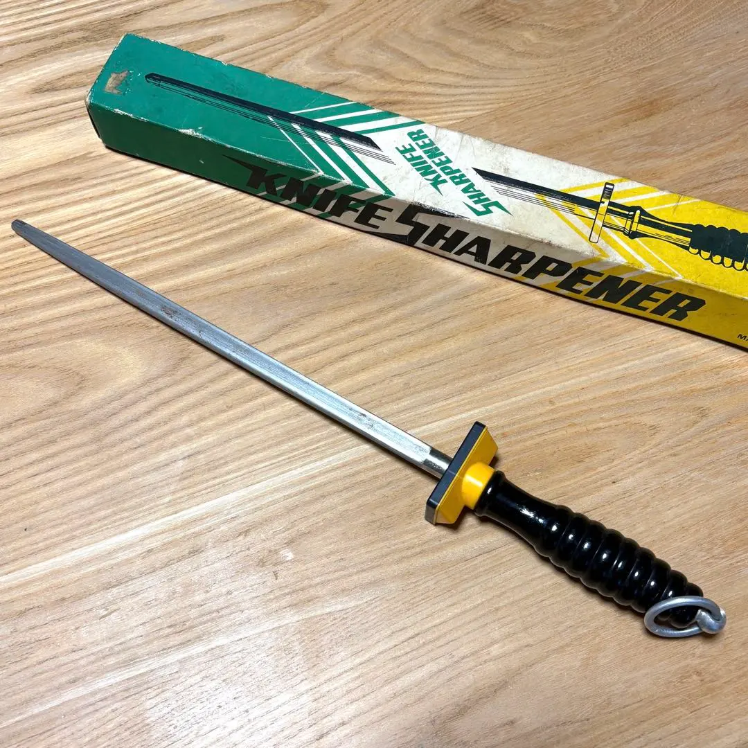 ナイフシャープナー　シャープナー　とぎ棒　昭和レトロ　ヴィンテージ　古道具