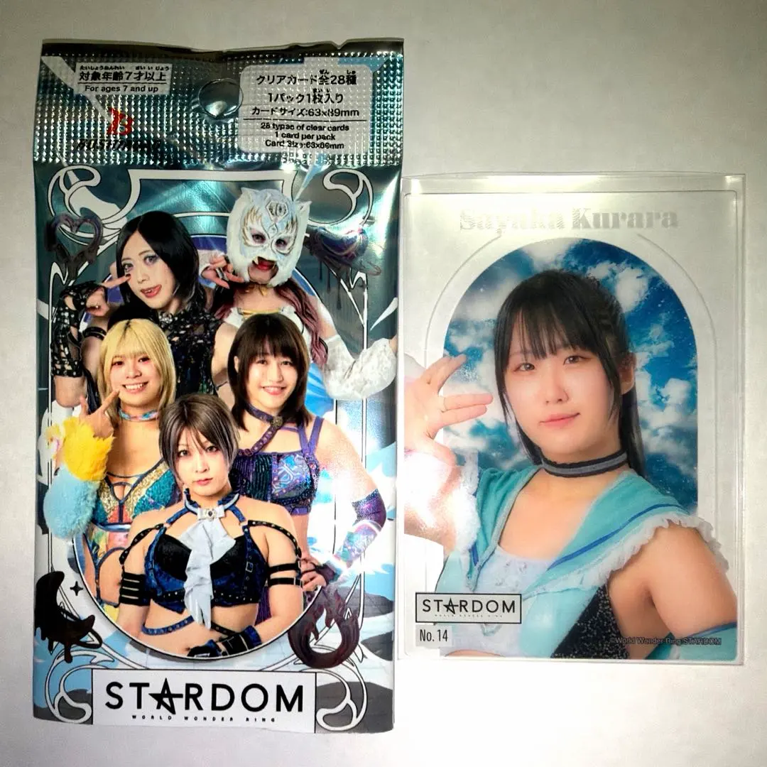 STARDOMスターダムトレーディングカードコレクションクリア　玖麗さやか
