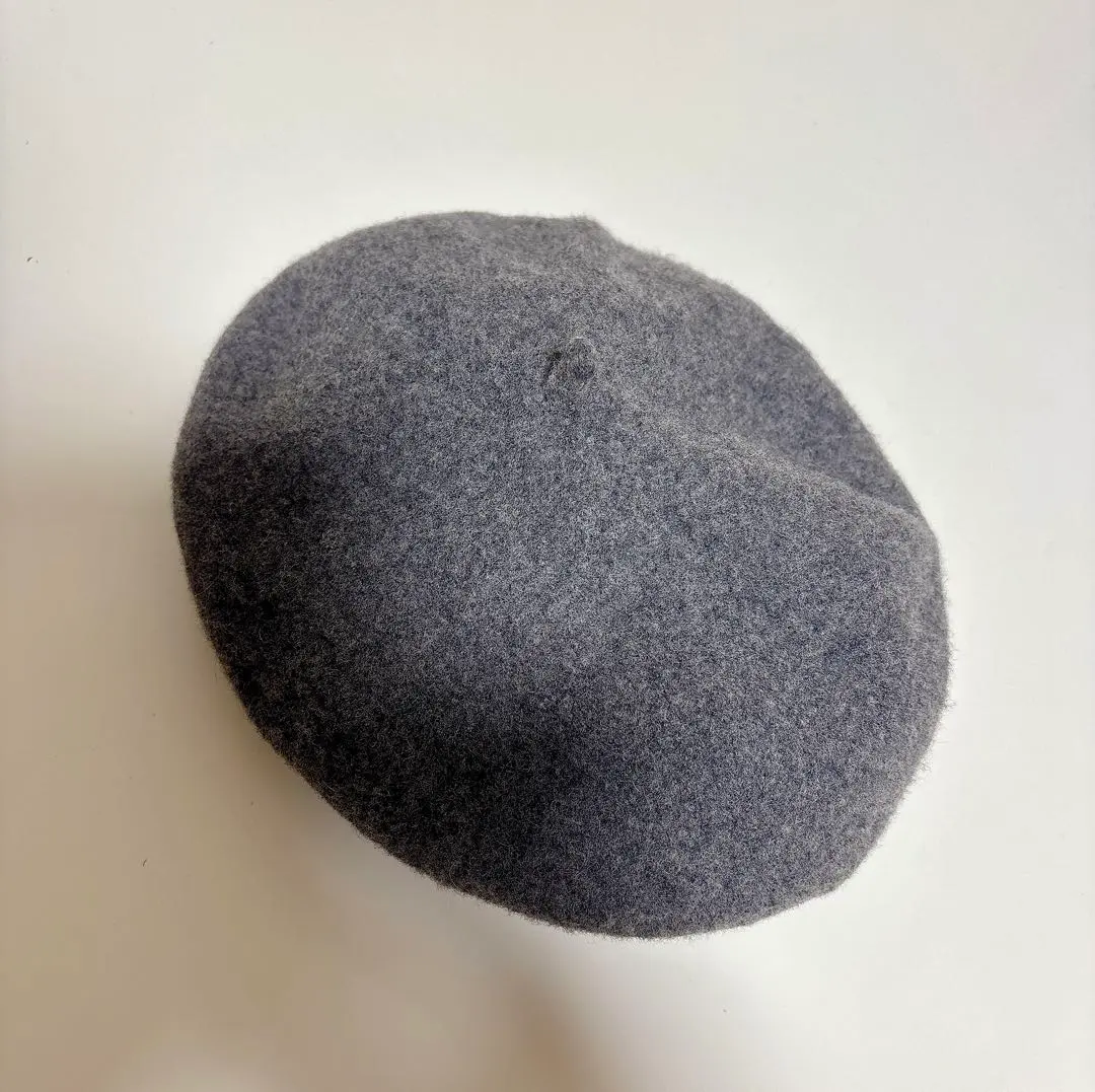 MHL. マーガレットハウエル ベレー帽 グレー ウール 秋冬 ナチュラル