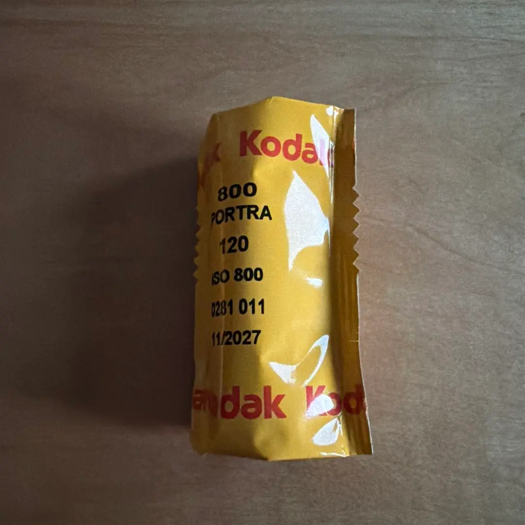 期限内 KODAK PORTRA 800 120 フィルム