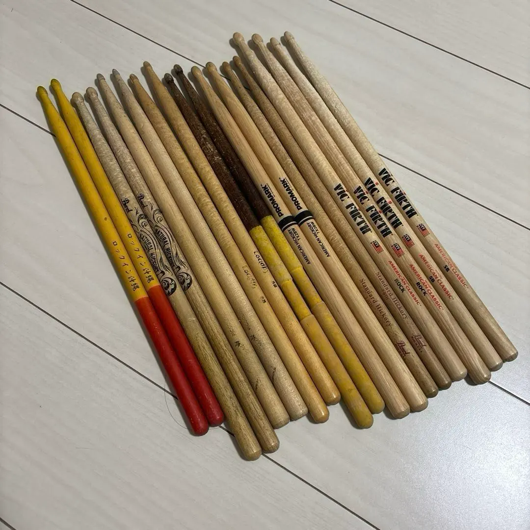 限定品あり ドラムスティック 9セット まとめ売り