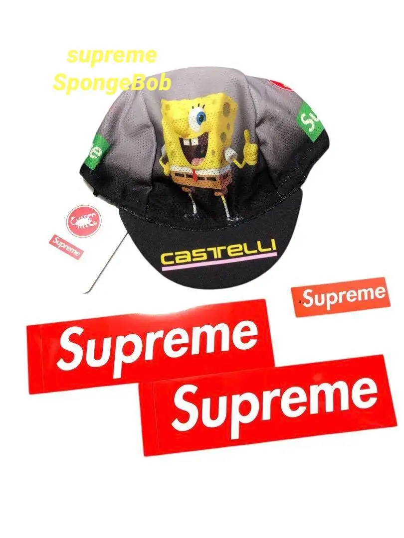 ★【新品】Supreme x SpongeBob SquarePants Cap