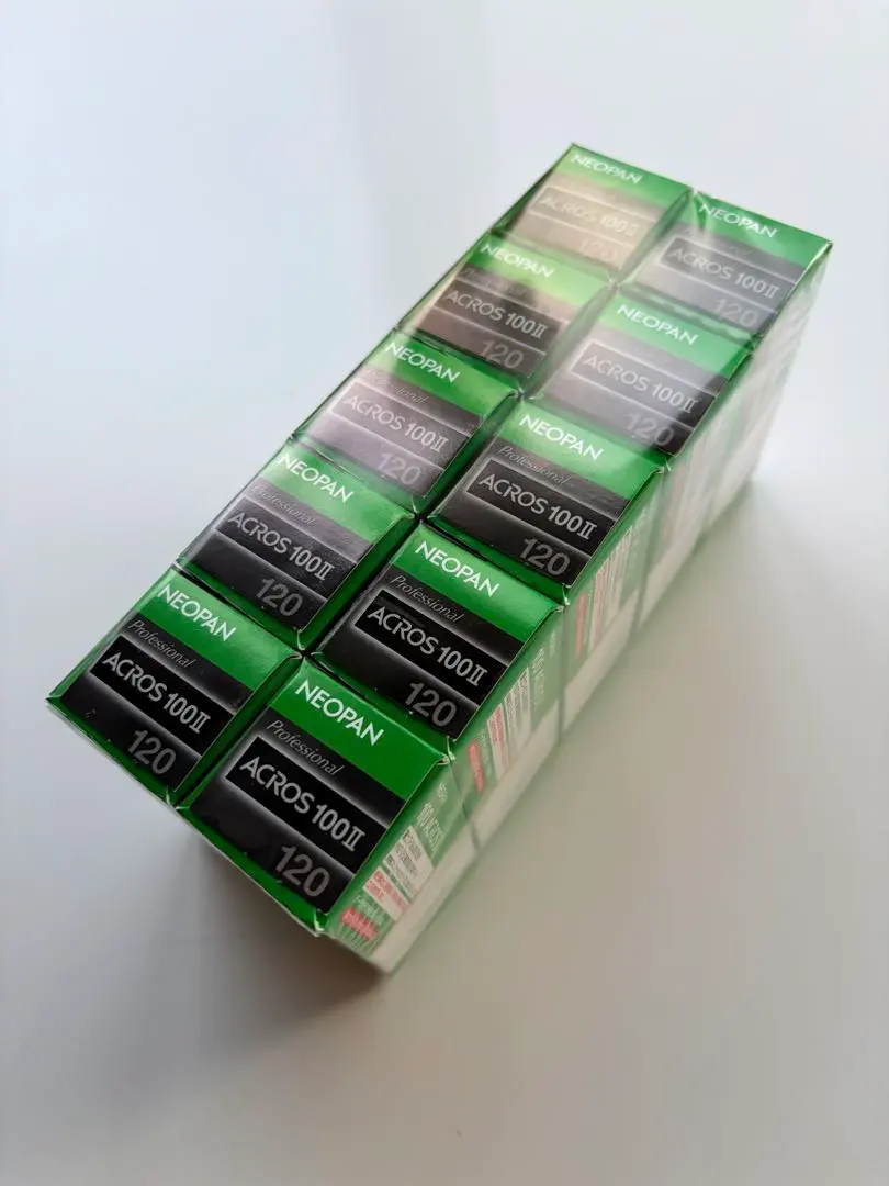 NEOPAN ACROS 100II ブローニー 10本 モノクロ アクロス①