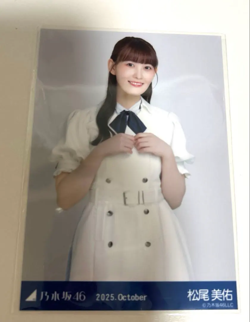 乃木坂46 松尾美佑 生写真 - 39th制服 チュウ
