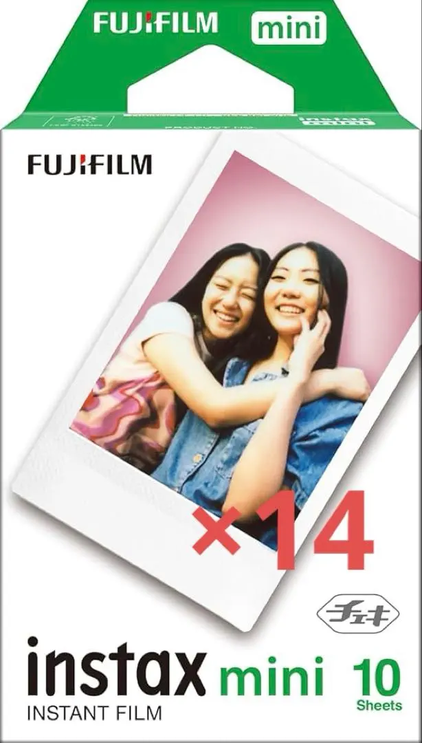FUJIFILM instax mini用インスタントフィルム14パック 箱無し