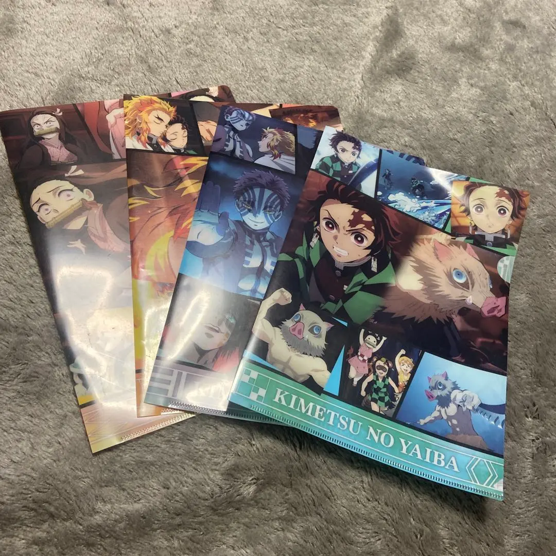鬼滅の刃 クリアファイル 4枚セット