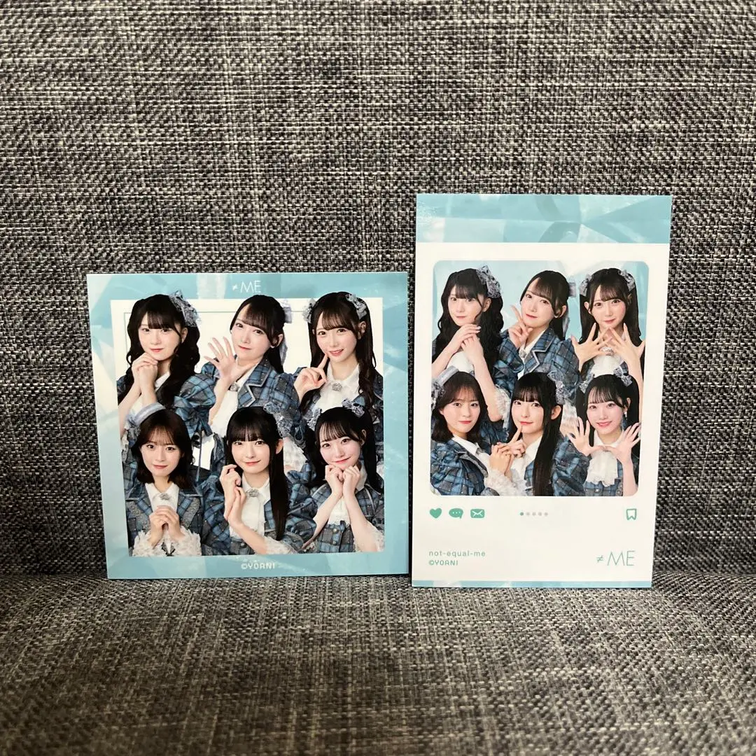 ノイミー くじE賞 SNS風ビジュアルカード&ステッカーセット