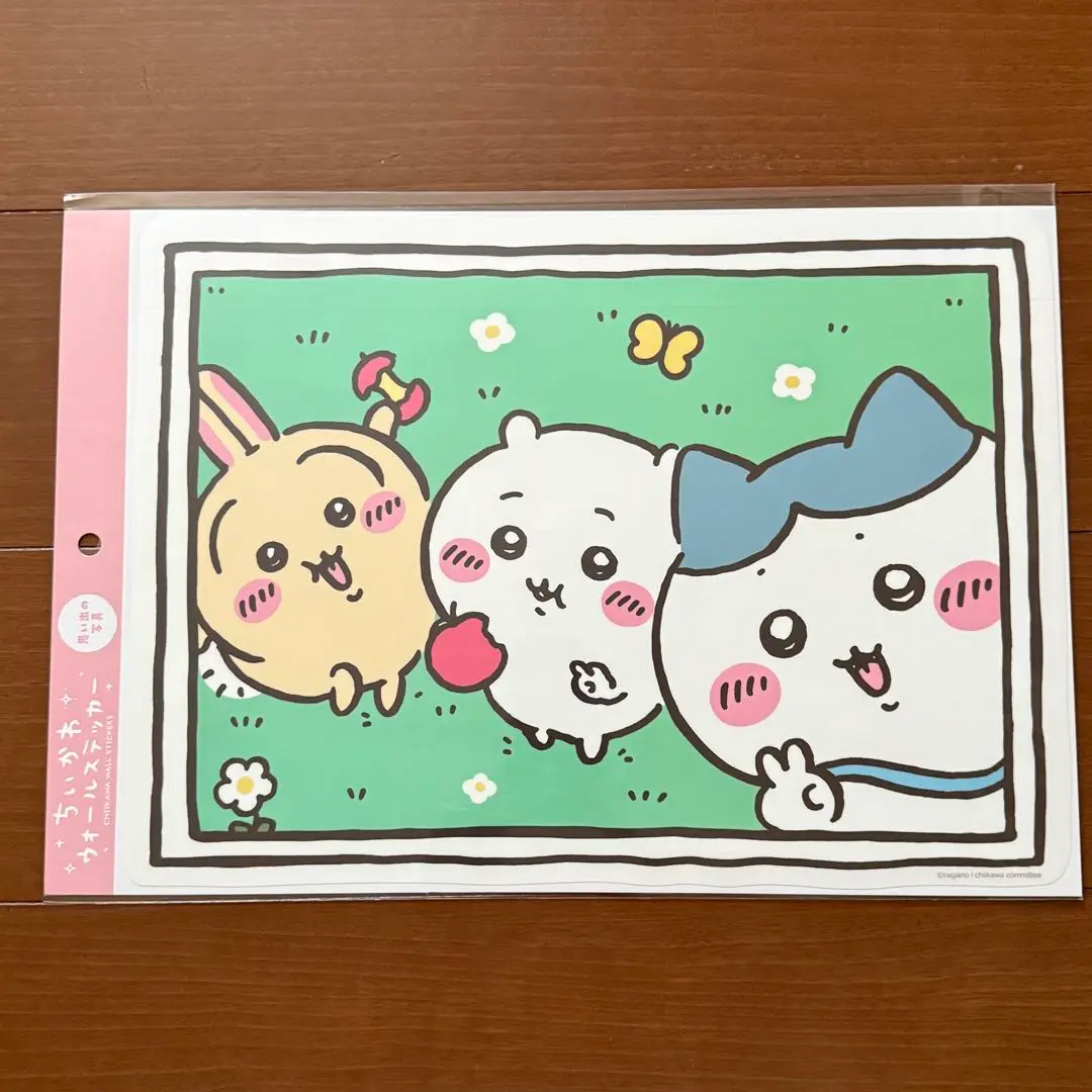 ちいかわ ウォールステッカー 思い出の写真