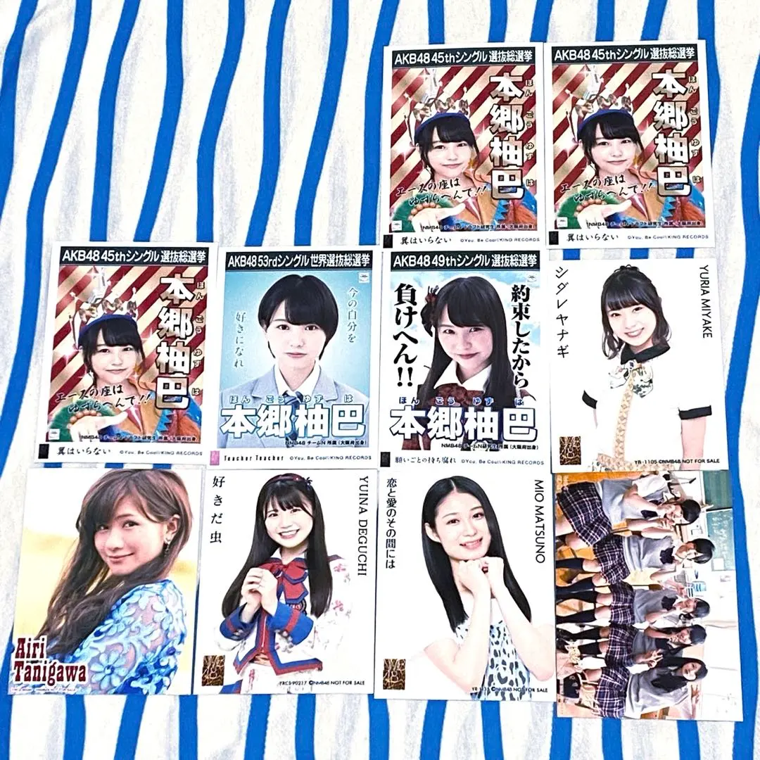 NMB48『ブロマイド』１０枚セット まとめ売り