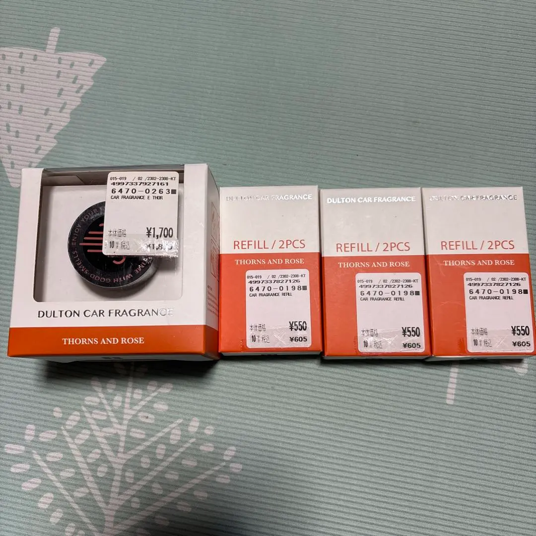 ダルトン CAR FRAGRANCE THORNS AND ROSE