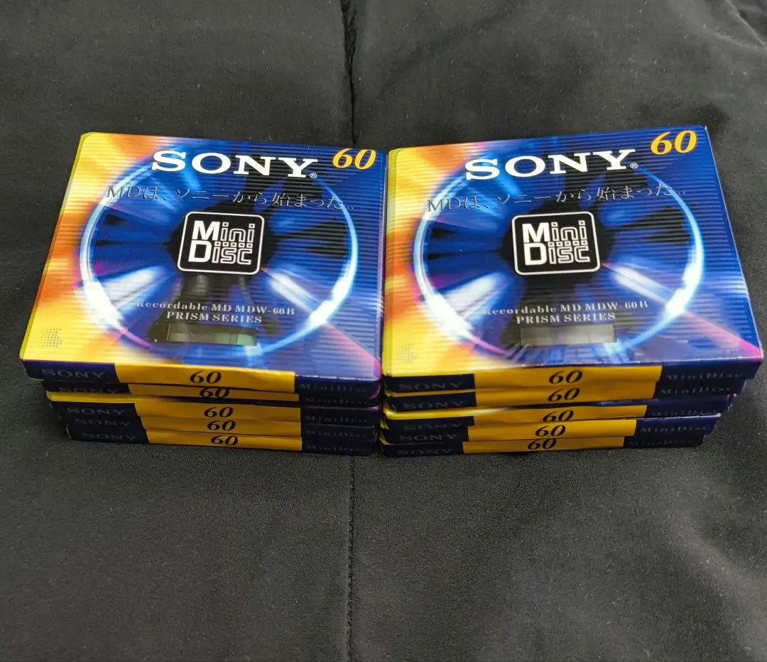 SONY ミニディスク 60分 MDW 60B 10本