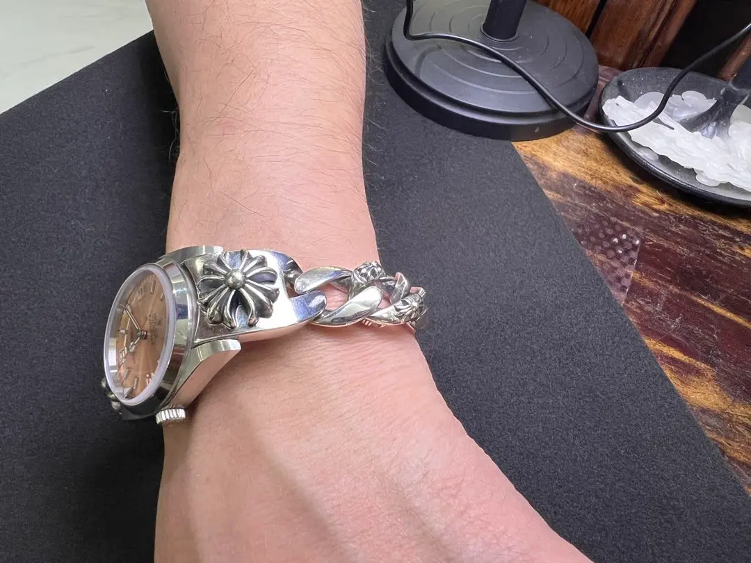 Watch　ウォッチクラッシュベルト17.5cm LH 925刻印