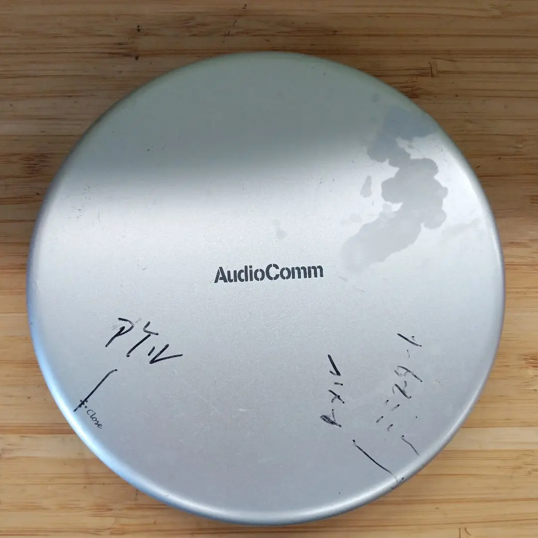《TA1419》AudioComm ポータブルCDプレーヤー CDP-830Z