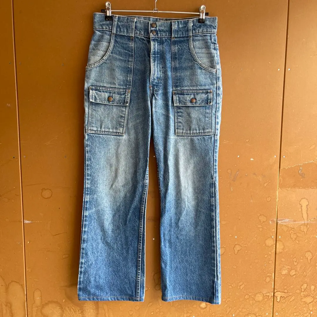 超希少70s80sBIG Eブッシュパンツリーバイスブーツカット
