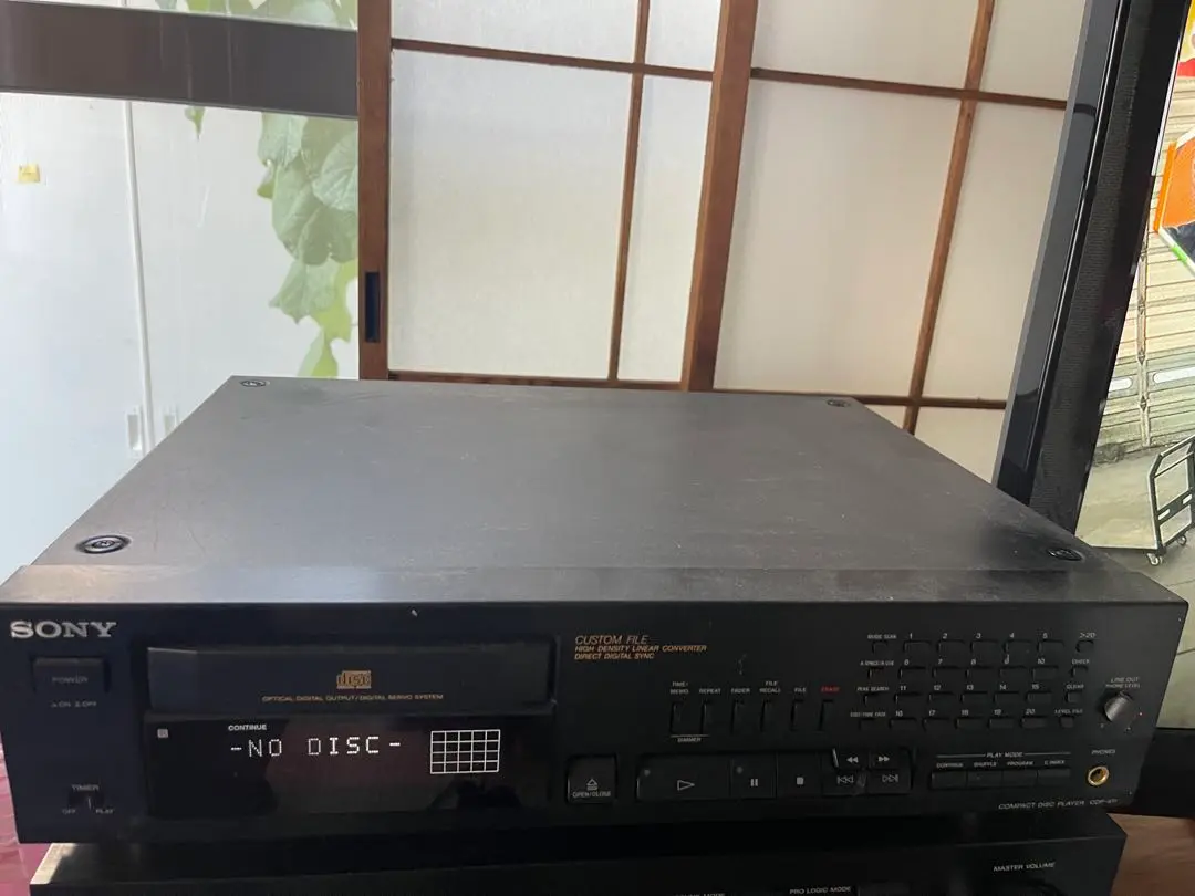 ソニー CDプレーヤー 音響機器 オーディオ CDP-997 ジャンク品