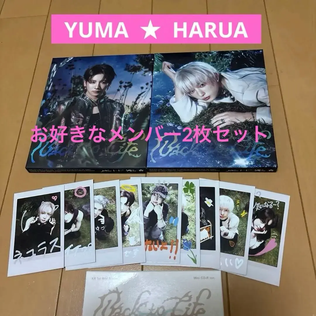 &TEAM Back to Life YUMA HARUAソロ、ミニCD