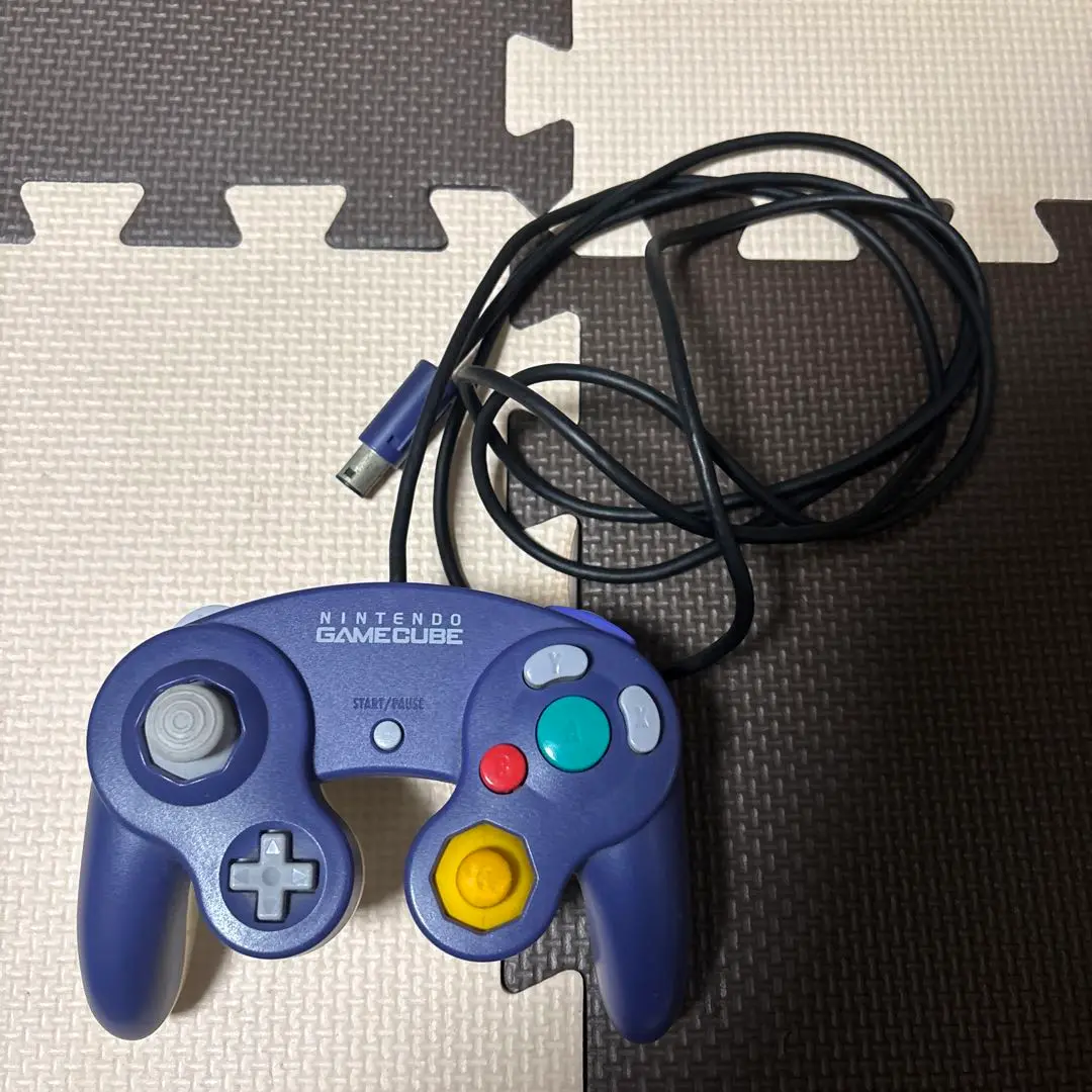 Nintendo GameCube コントローラー 紫 クリア