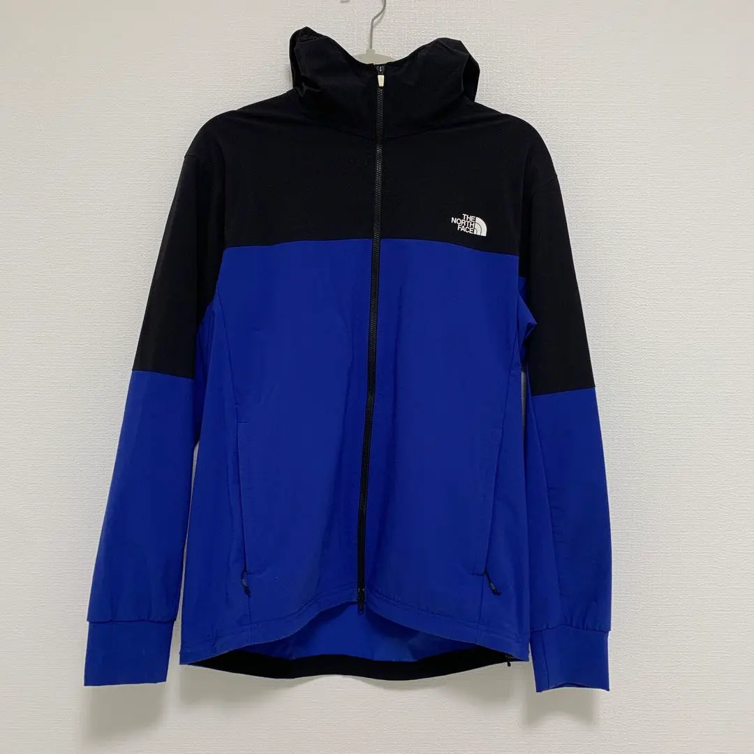 ★ザ・ノースフェイス エイペックスフレックスフーディ L★ブルー パーカー