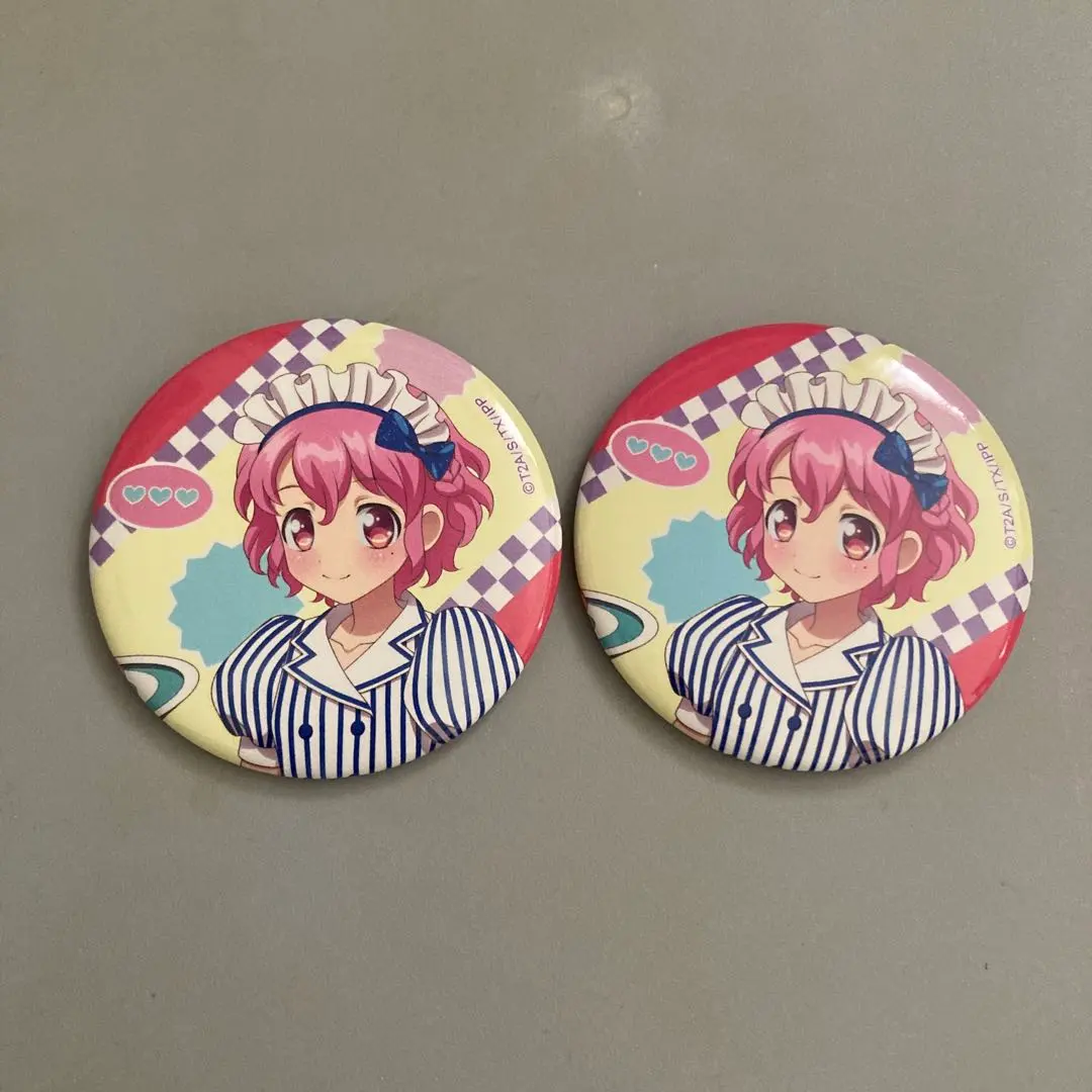 プリパラ　レオナ　缶バッジ