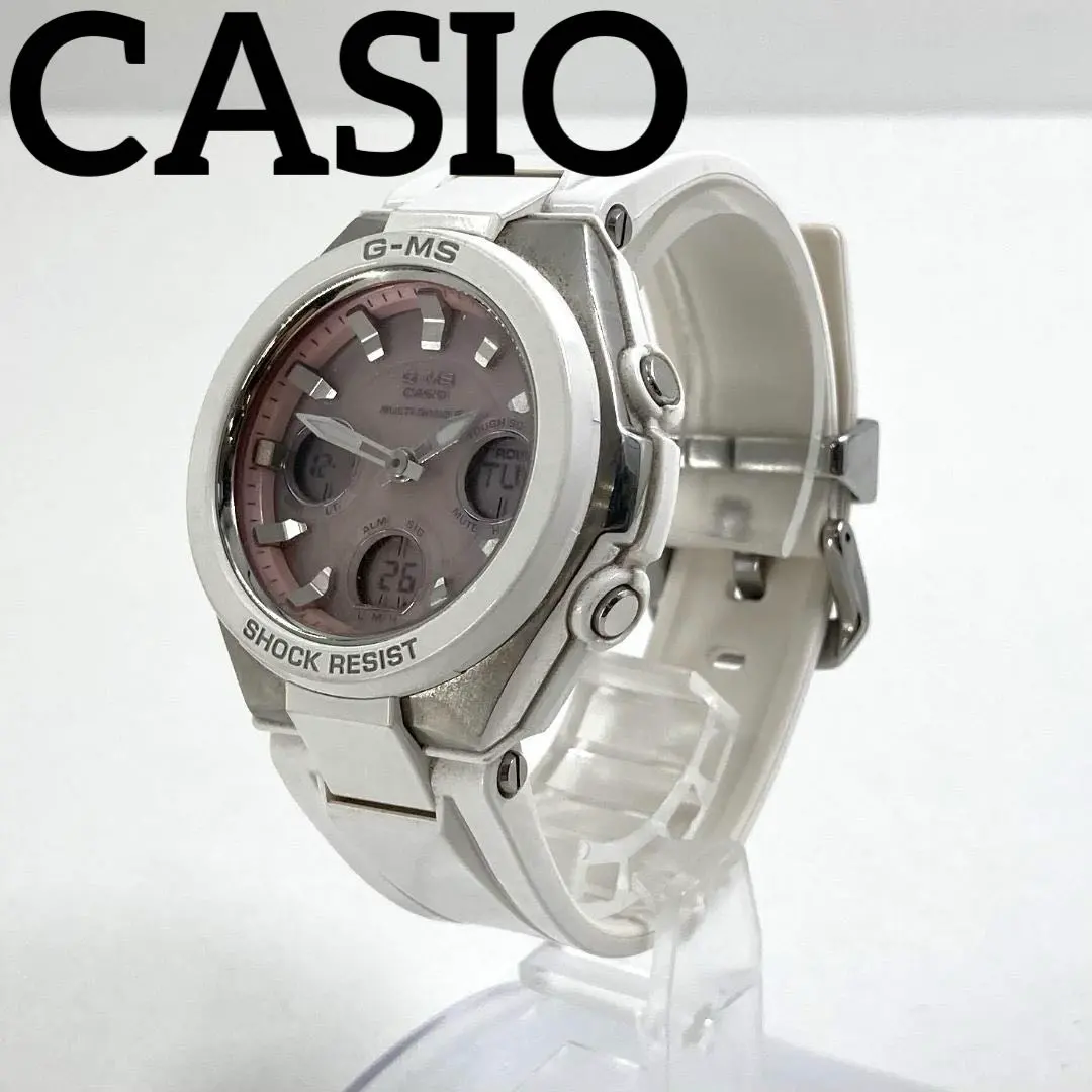 CASIO カシオ　腕時計　Baby-G　MSG-W100　電波ソーラー　稼働