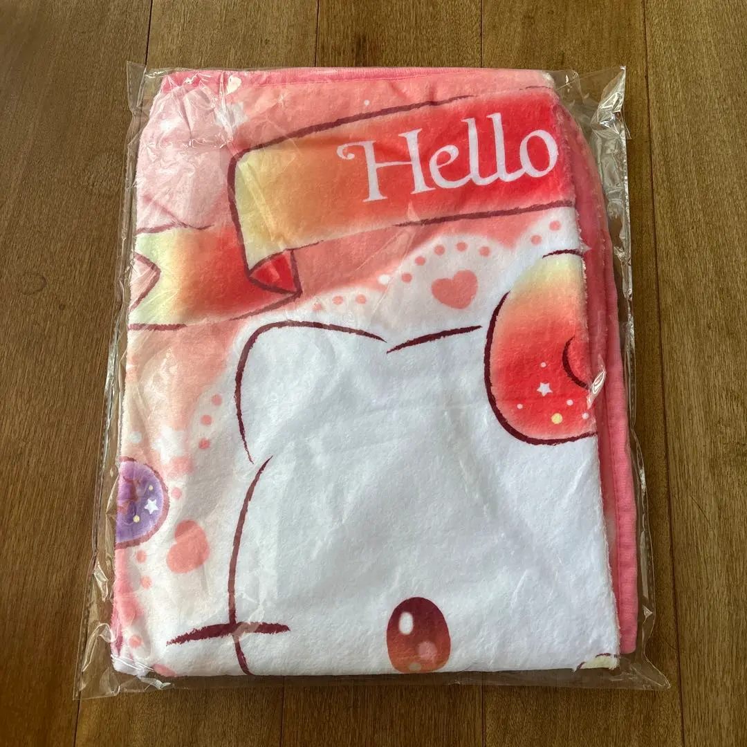 Hello Kitty フランネル膝掛け約H70×W100cm