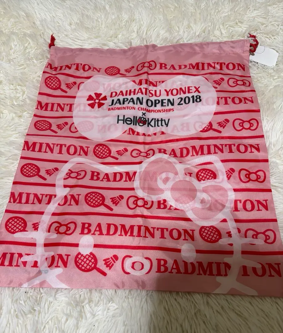 日本限定　2018年バドミントン　ダイハツジャパンオープン　コラボハローキティ