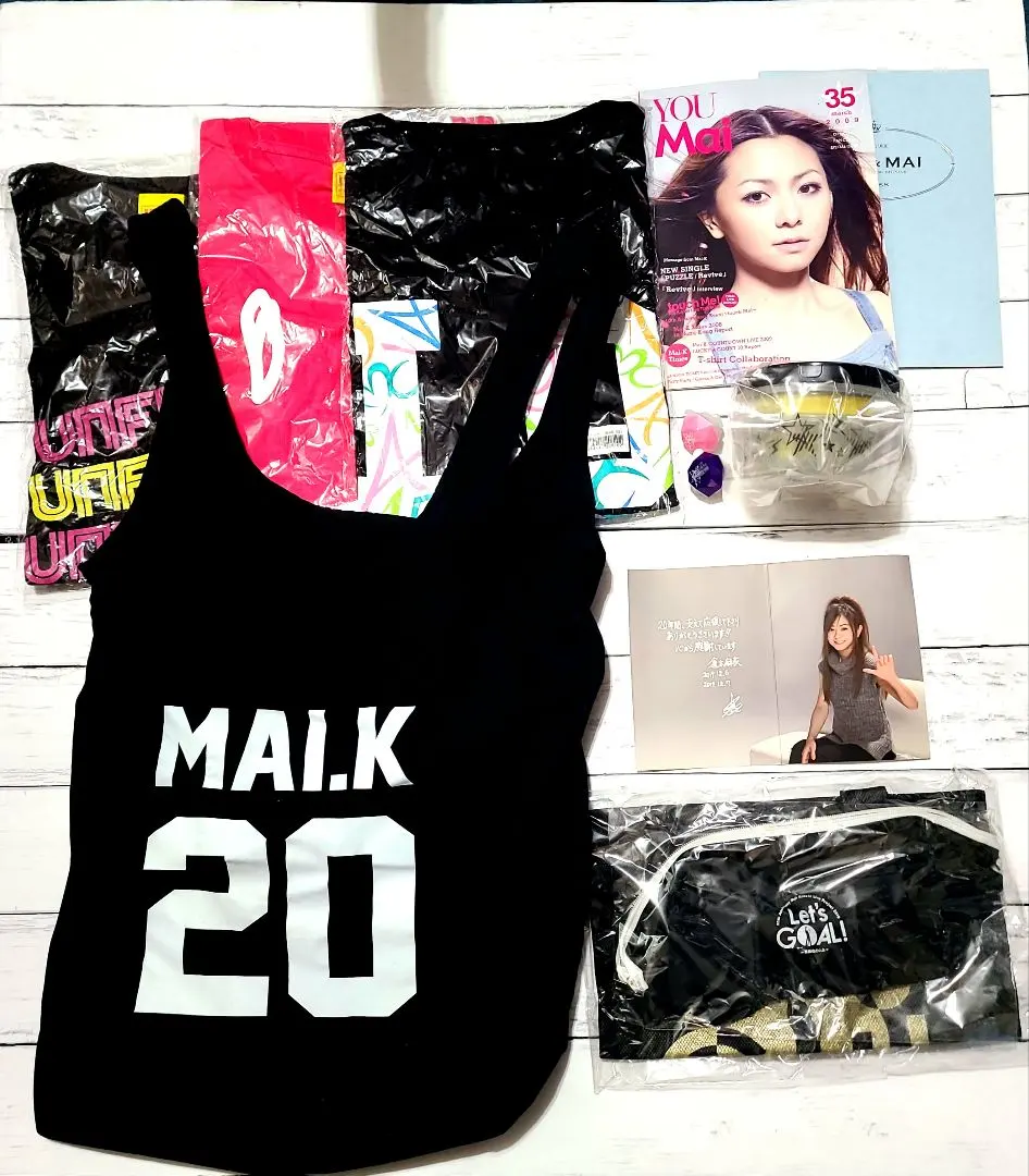 値下げ！倉木麻衣東京豊洲PIT会場20周年Mai-K感謝祭グッズ袋オマケ付き
