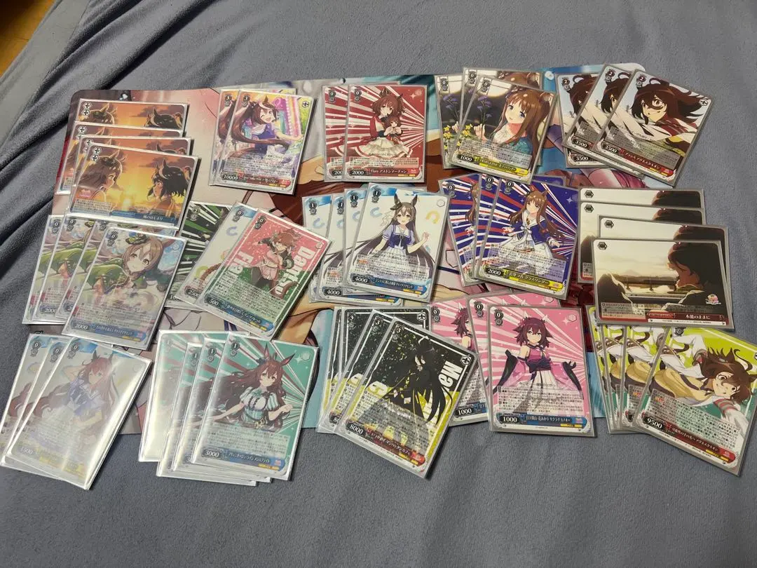 【ヴァイスシュヴァルツ】ウマ娘 ストブ扉デッキ　宝と選抜パーツあり