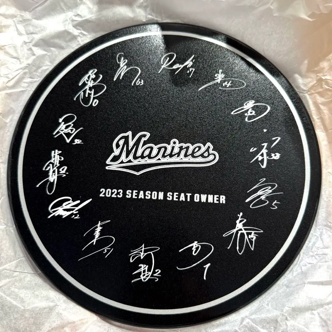 Marines 2023シーズンシートオーナー記念品