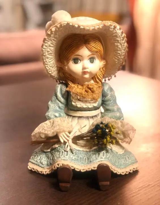 【貴重】 陶器人形