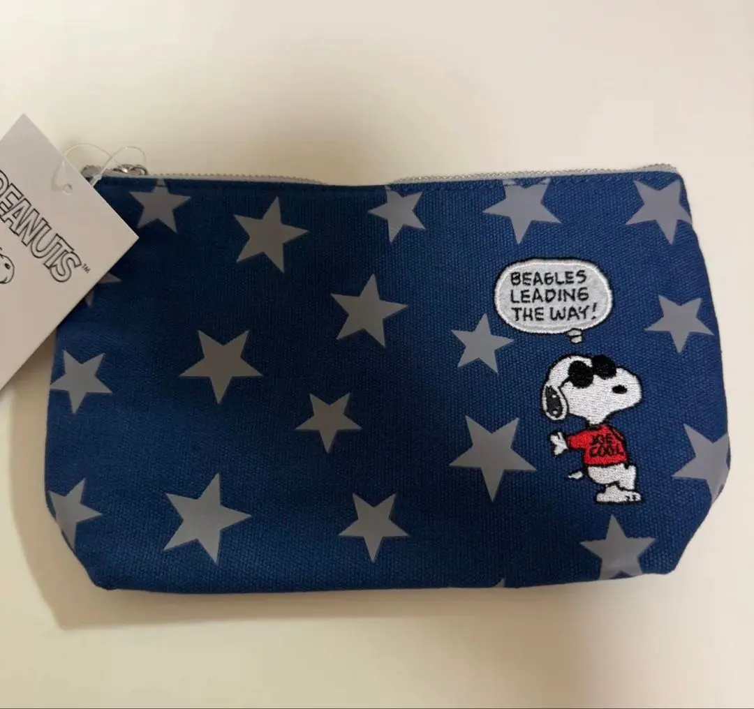 SNOOPY帆布ポーチ　スター