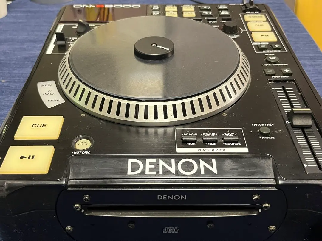 【ジャンク品】DENON CDプレーヤー BLACK DN-S5000