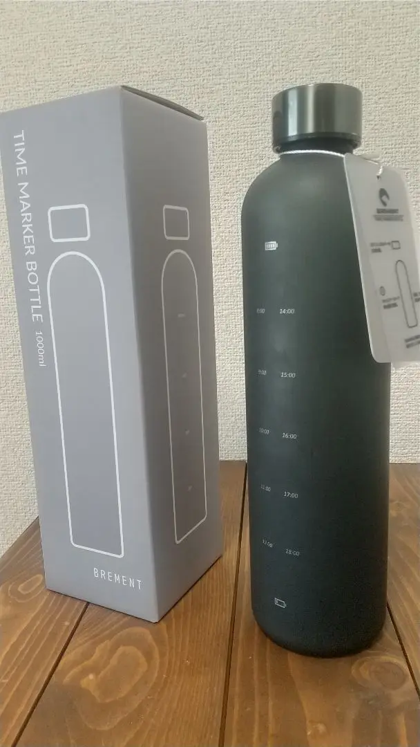 タイムマーカーボトル ウォーターボトル　1L