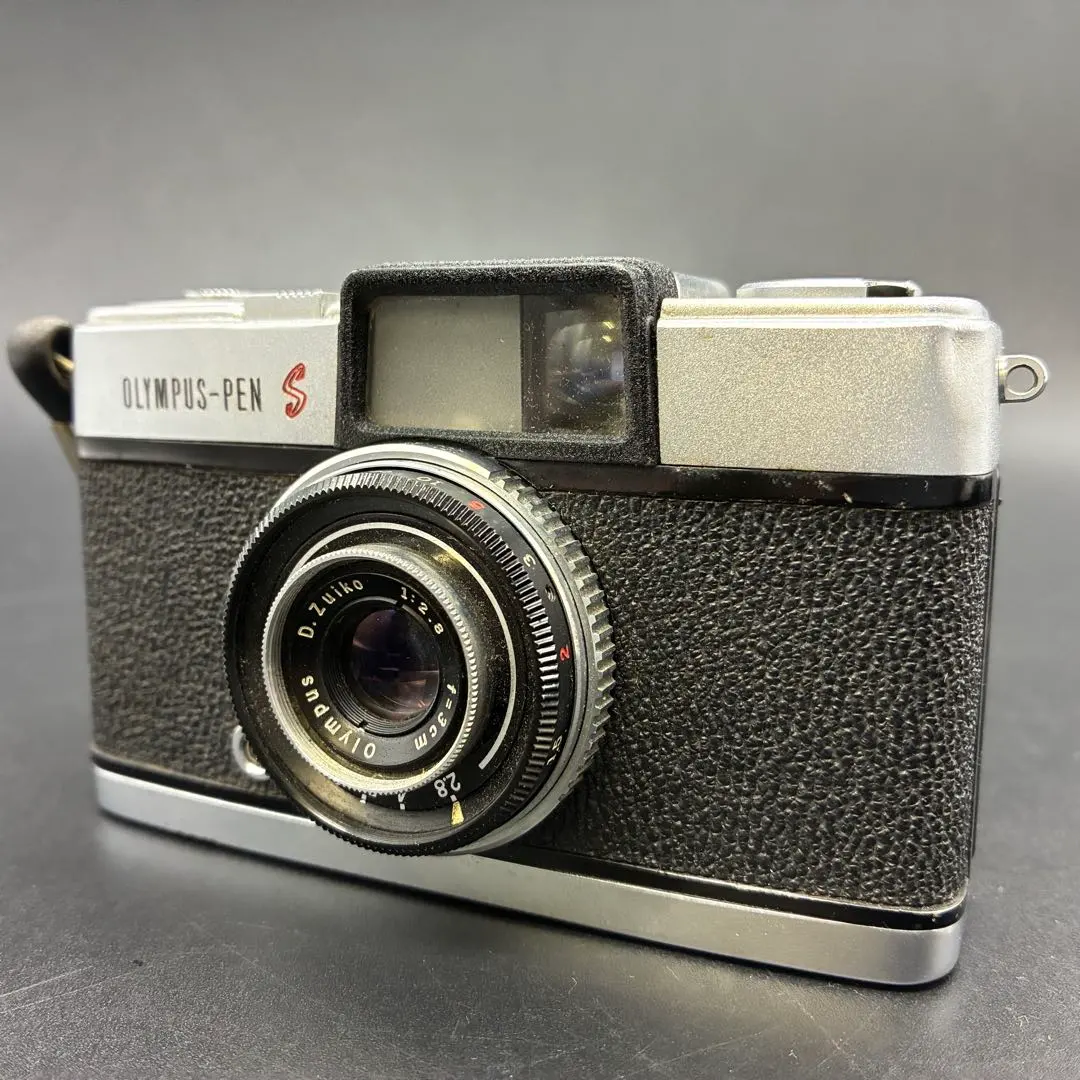【シャッターOK】Olympus-pen S フィルムカメラ