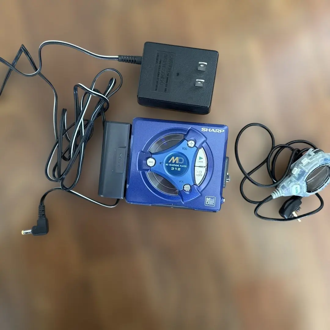 SHARP MD-SS312-H MDウォークマン プレーヤー リモコン付き